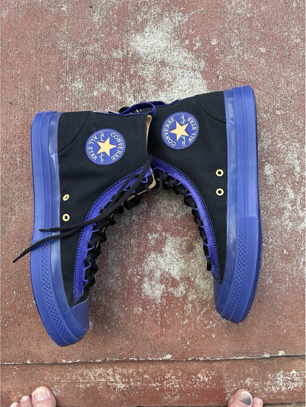 Size 11.5 - Converse Chuck Taylor All Star CX EXP2 High Black Night Indigo Mens